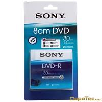Imagen: 0 - Sony 8CM DVD-R 30-BLISTER 5PK Supl .